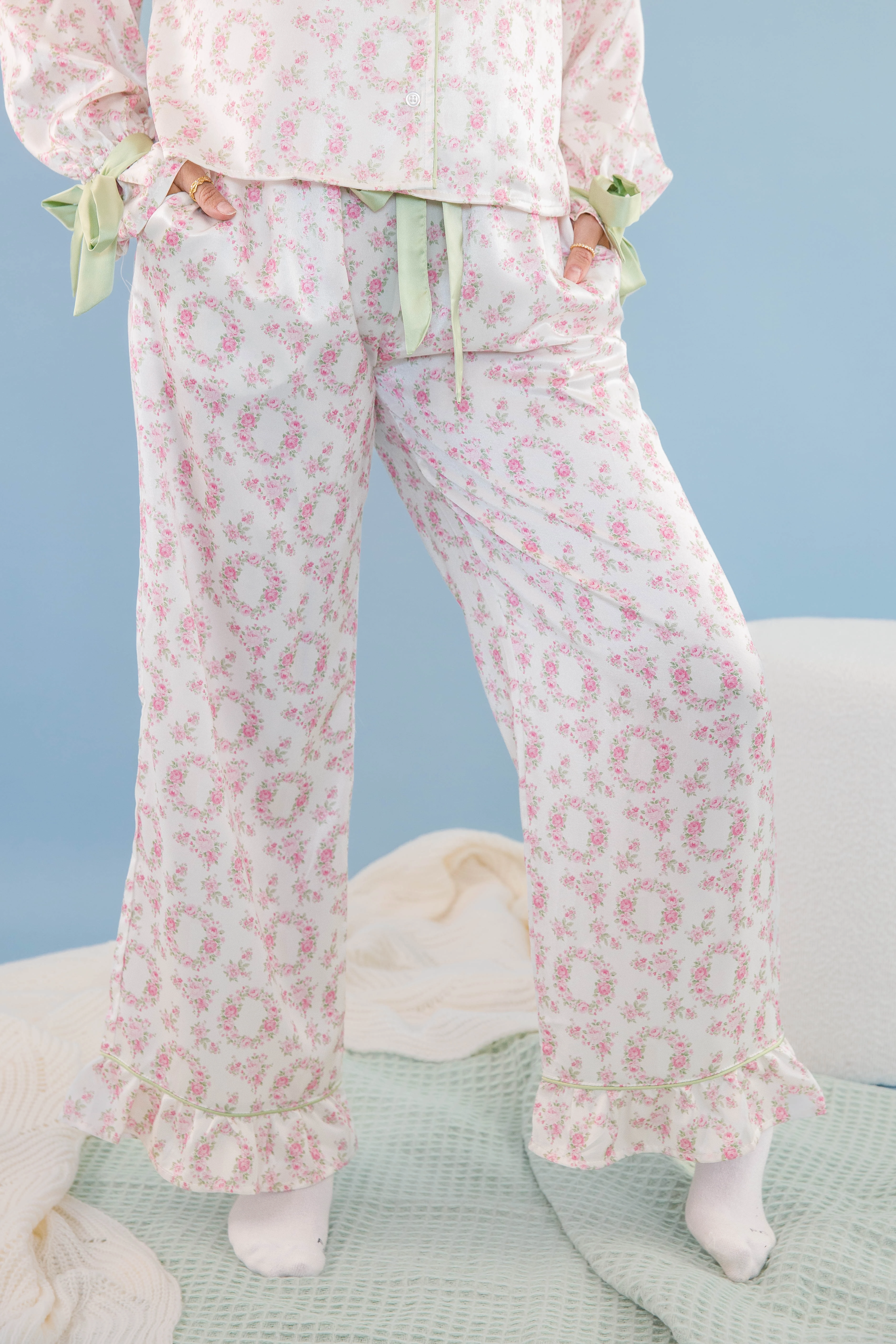Count Your Blessings Pajama Pants Sporty Cut