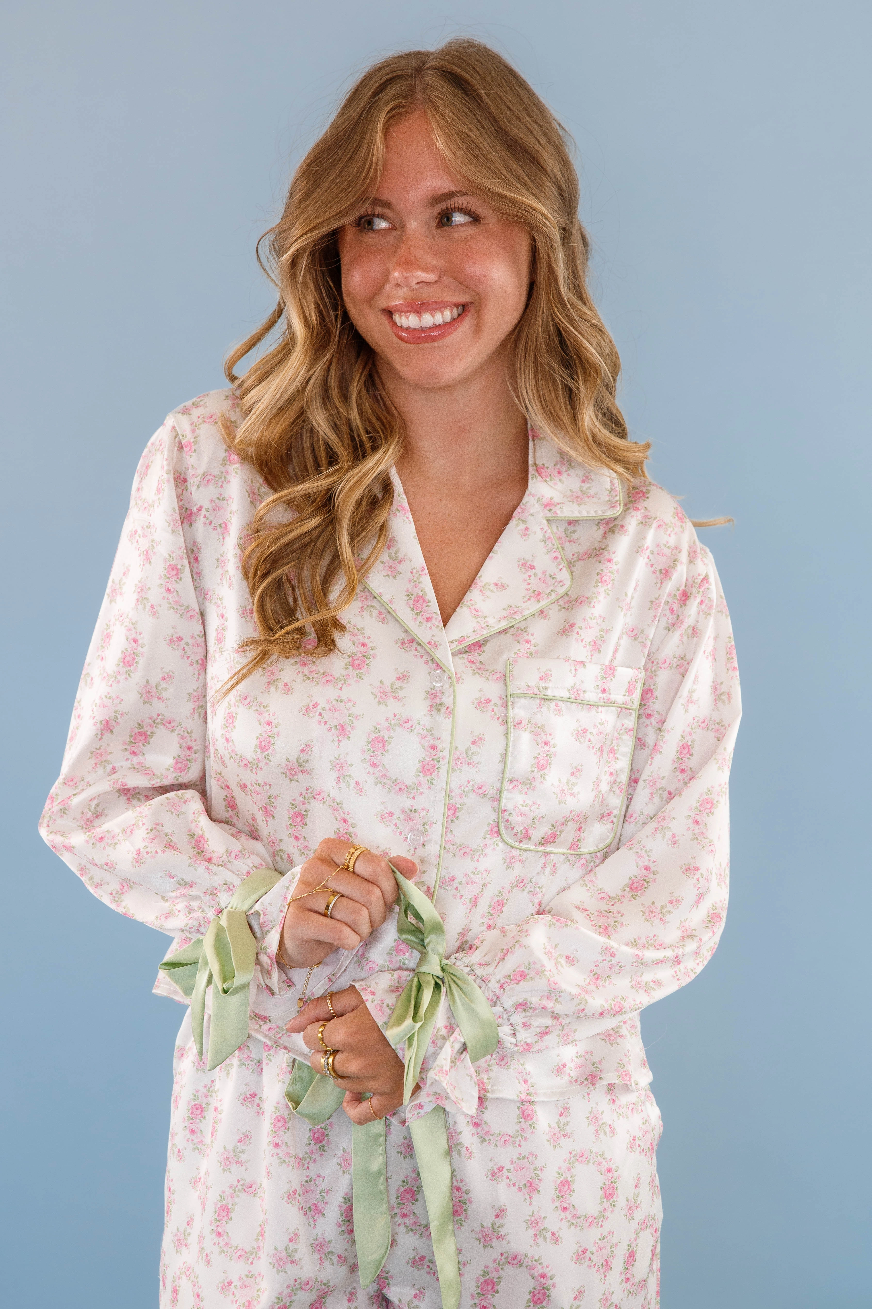 CrewNeck Count Your Blessings Pajama Top