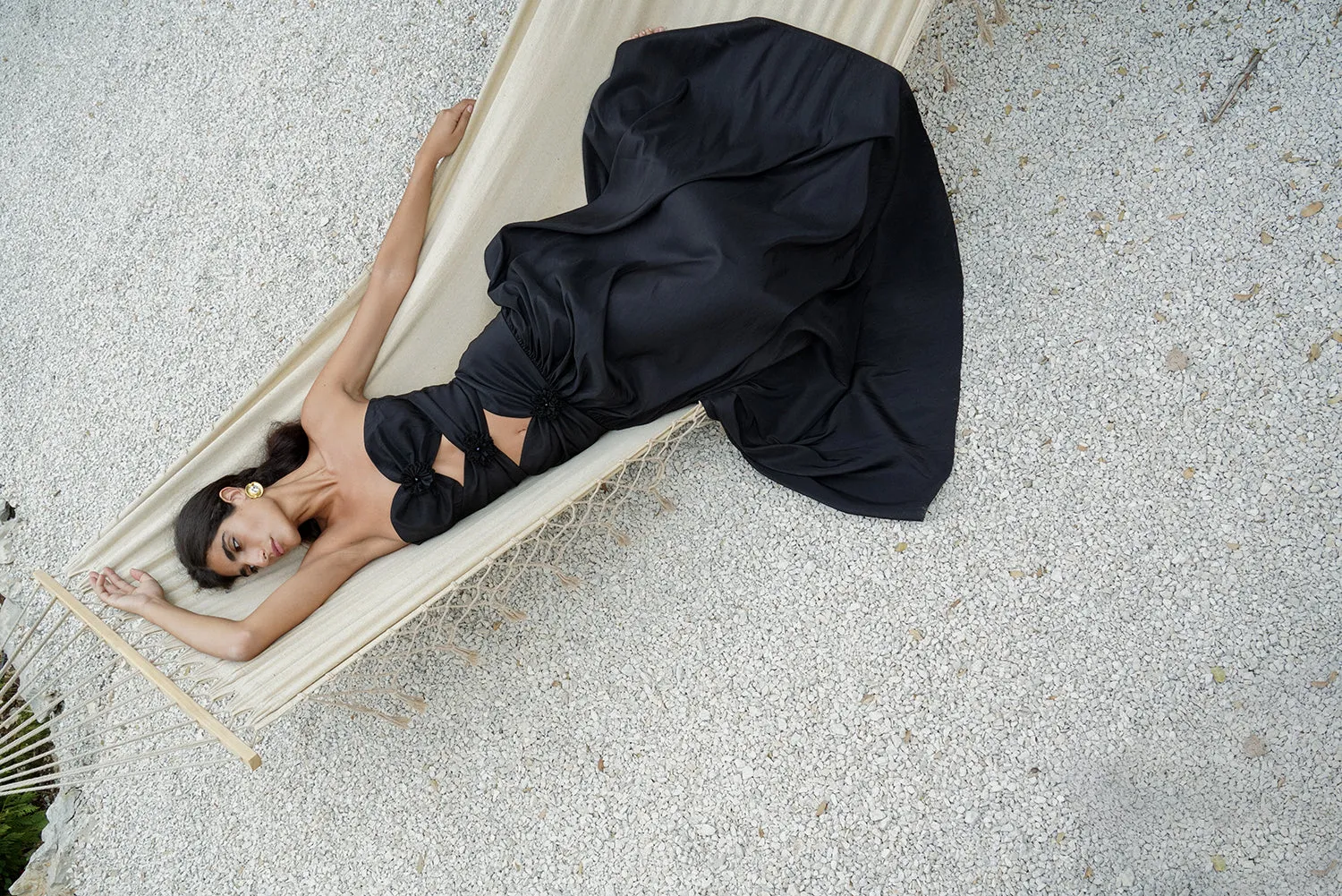 Belle De Nuit Dress Modern Layering Breath Soft