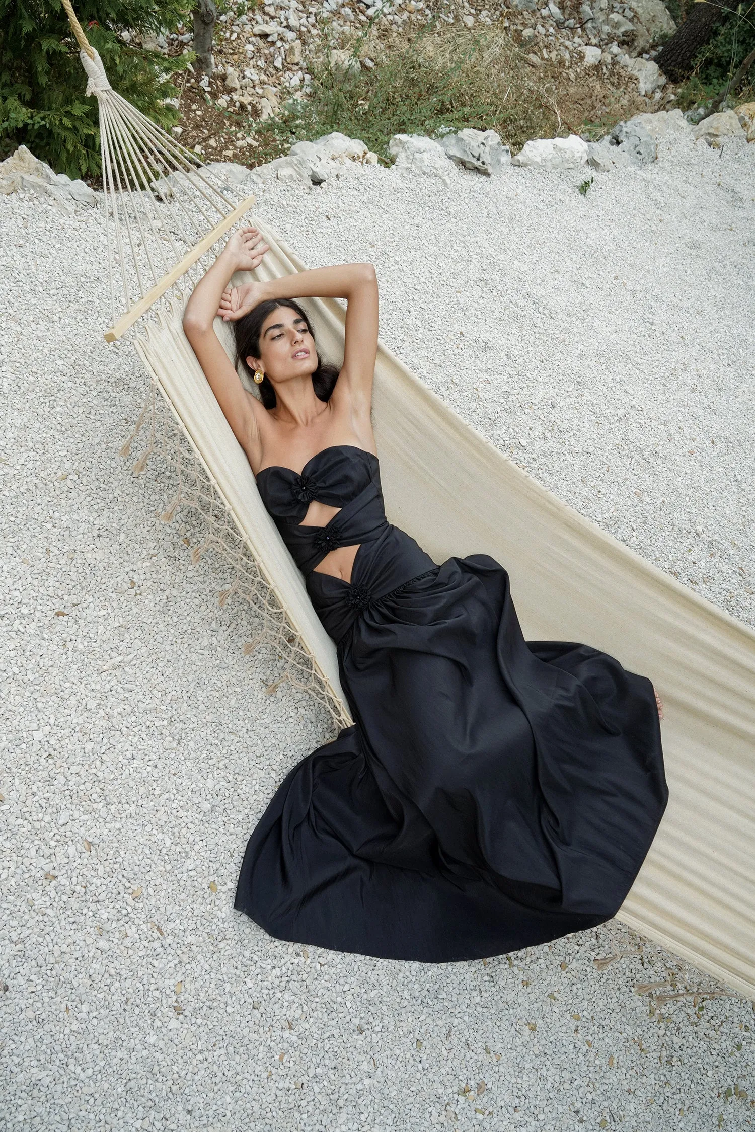 Belle De Nuit Dress Romantic-Style Dreamy Look