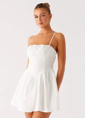 Phillipa Mini Dress - White Bright Appeal