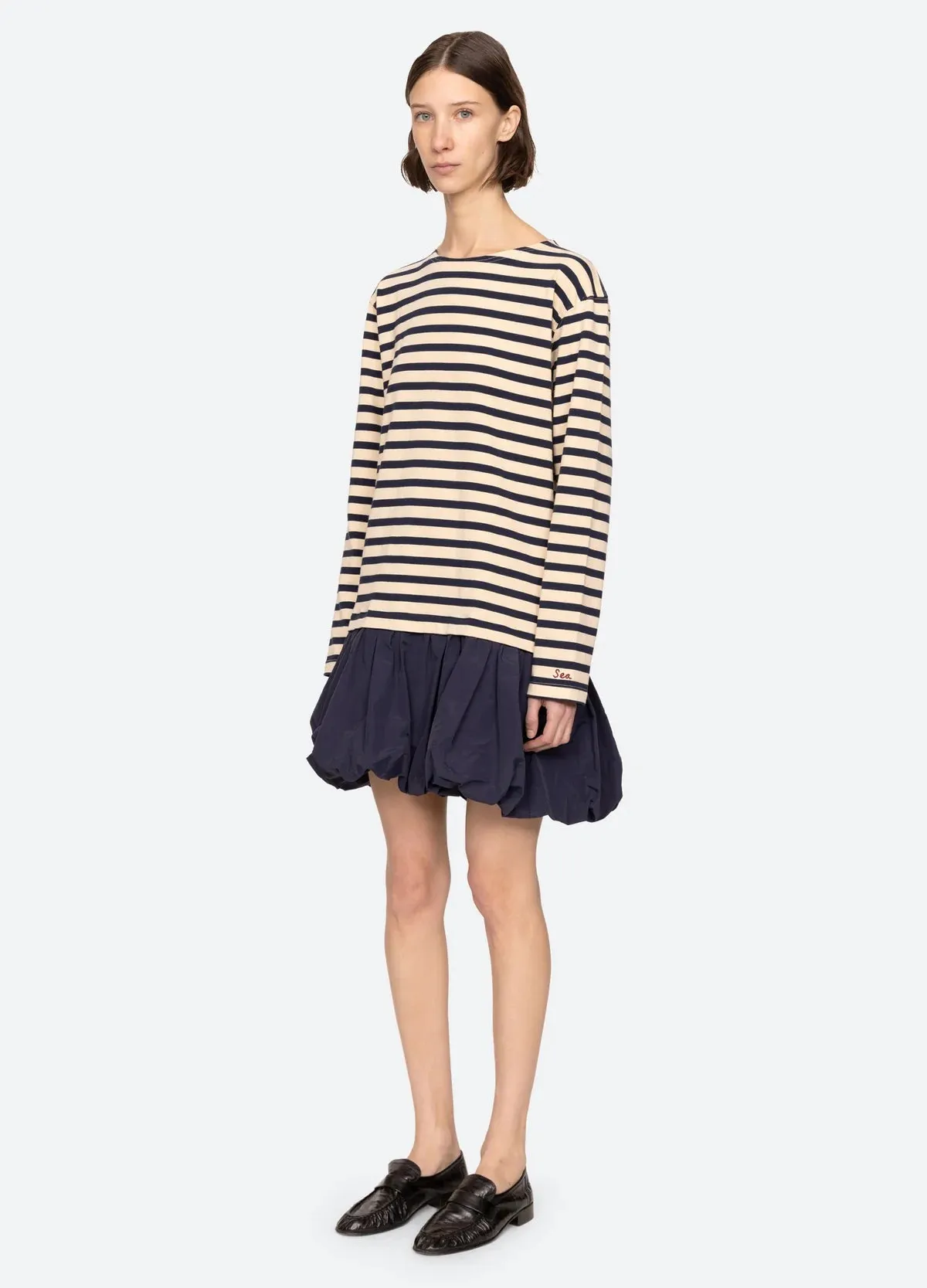 Sea NY Athena Dress Perfect Comfort Wear Clean Tone