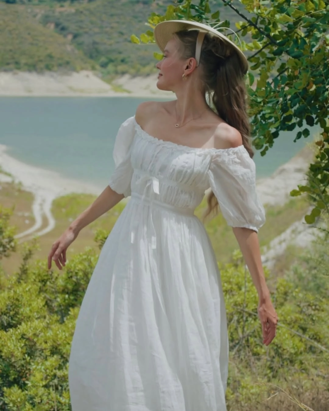 Quick Pack Osmanthus 01 | maxi linen dress