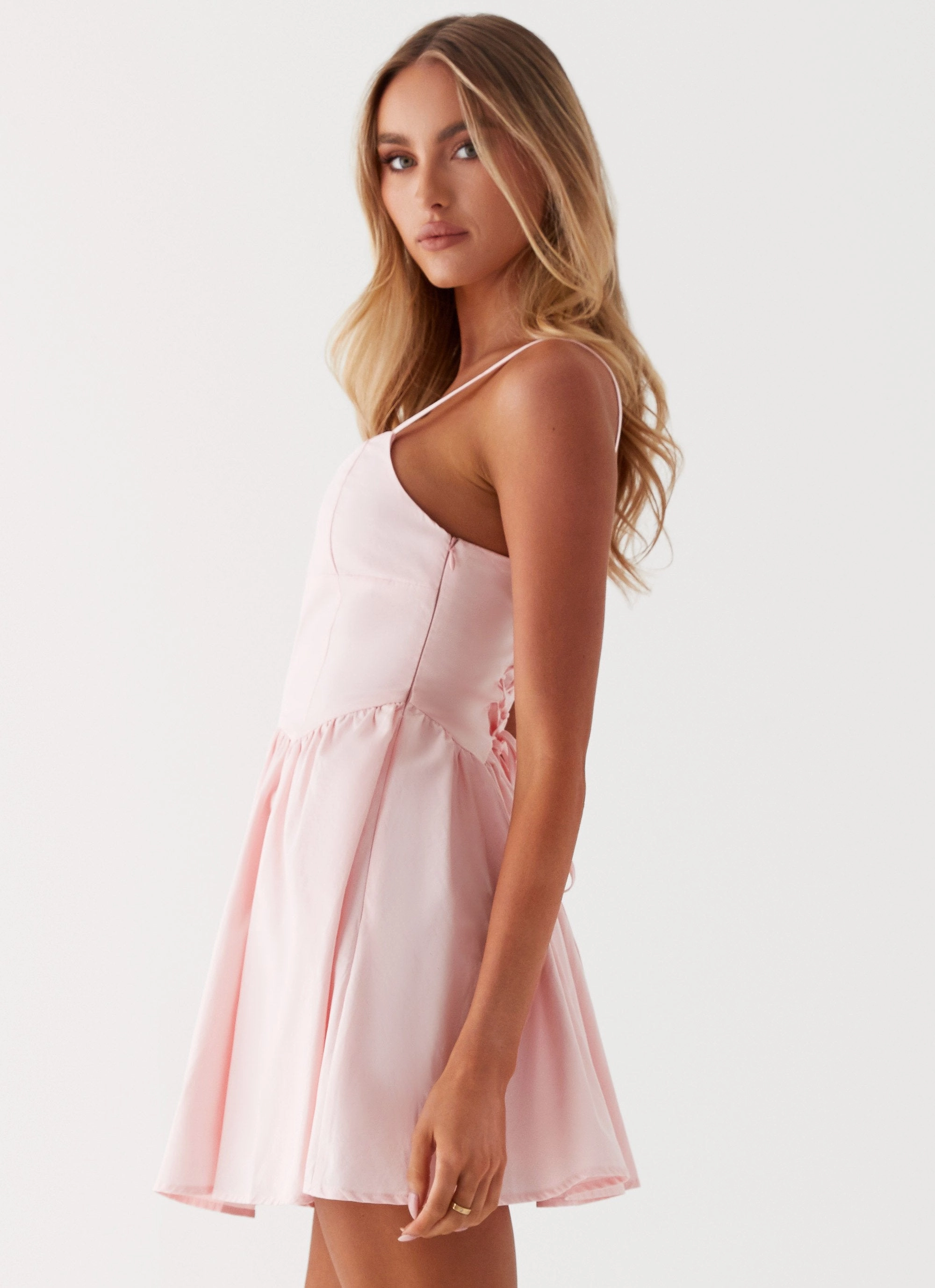 Relaxed Comfort Look Tesoro Mio Mini Dress - Pink
