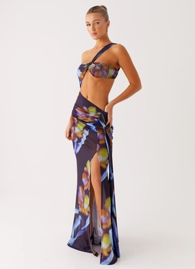 Neutral Form Costa Rica Maxi Dress - Dark Floral