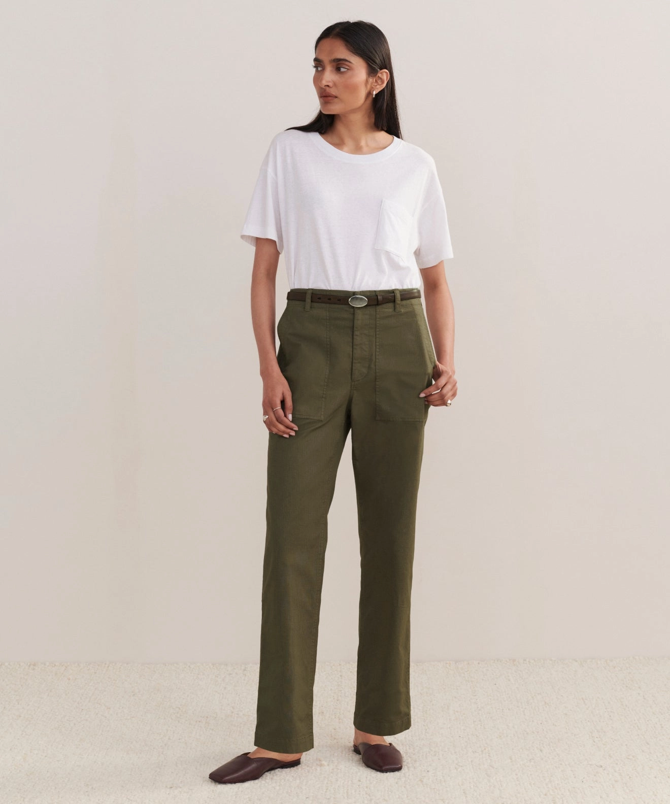Relaxed Army Pant Tear Resistant Fabric Weekend Comfort