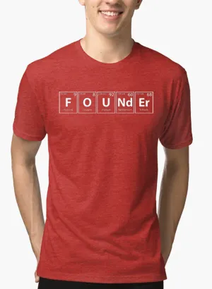 Creative Essence Founder Melange Half-Sleeve Cotton Tee
