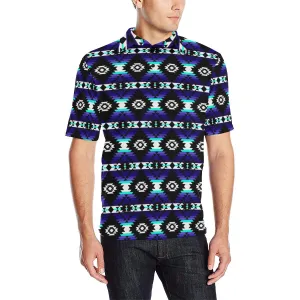 Cree Confederacy Midnight Men's Polo Shirt