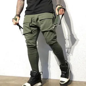 CRISWALK | Slim Pants Men Hip-hop Street Fashion