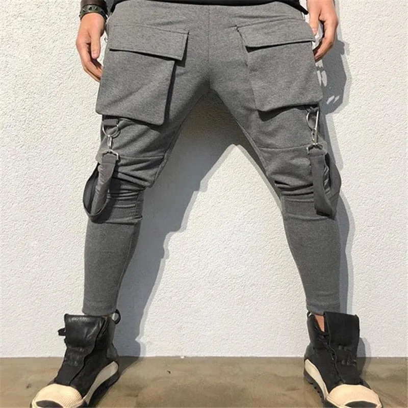 CRISWALK | Slim Pants Men Hip-hop Street Fashion