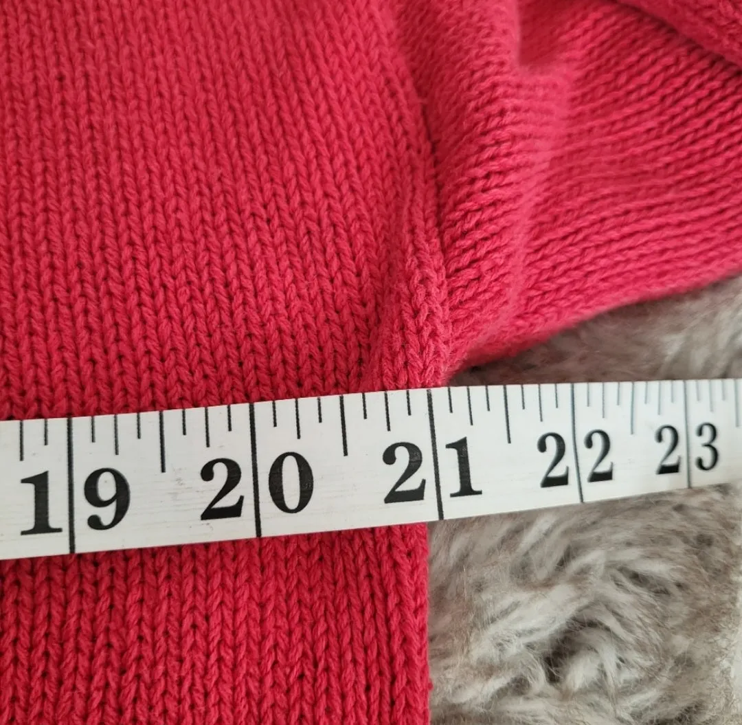 Crystal-Kobe Vintage V-Neck Knit Sweater