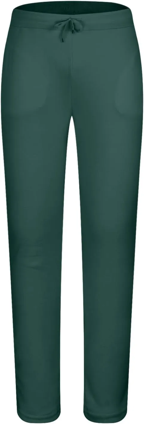 Ctreela Men's Casual Sweatpants Elastic Waist Drawstring Lounge Pants Straight Leg Trousers with Pockets Pack of 3 Trousers