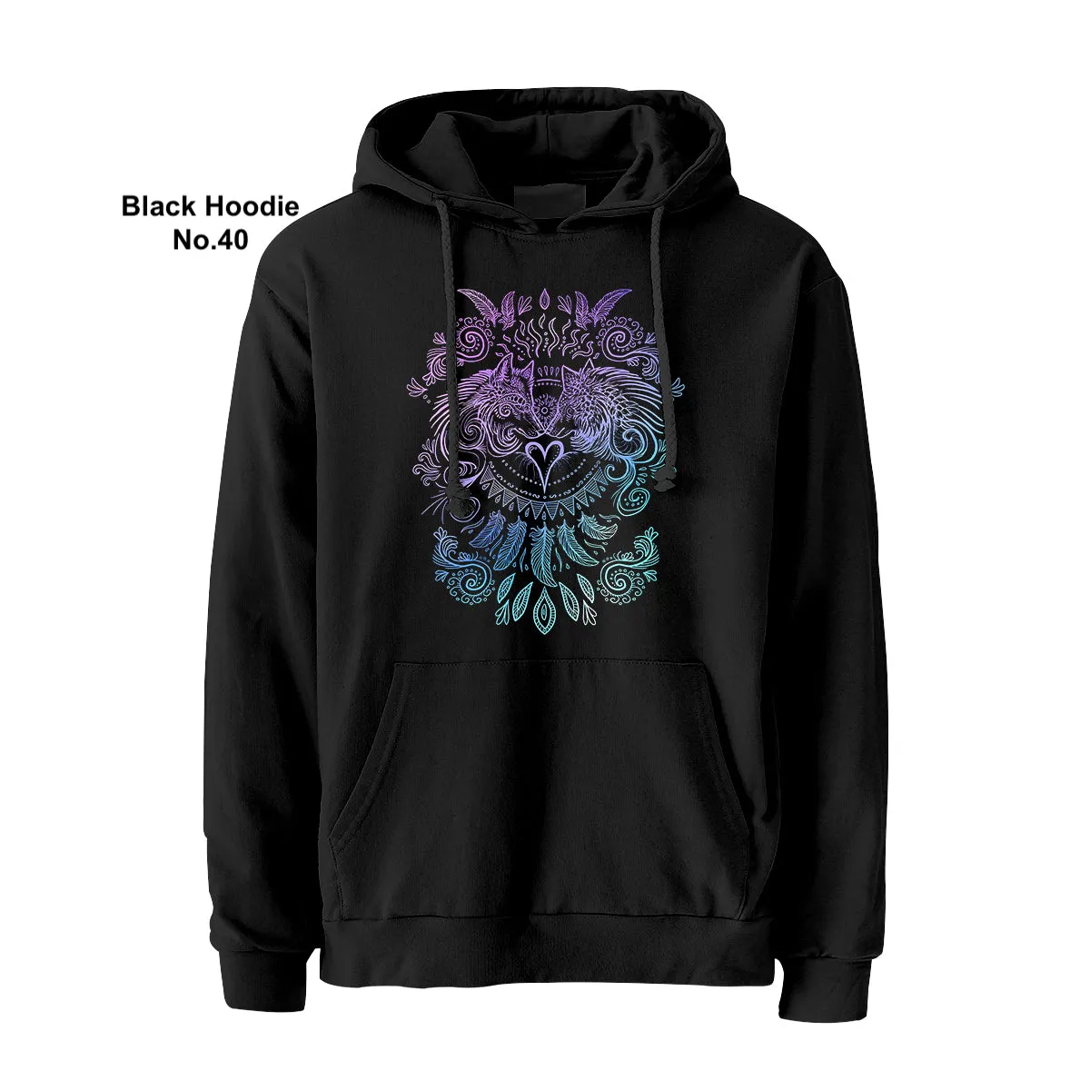 Custom Black Hoodies Series 1