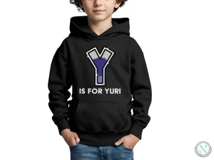 Custom Name Autumn Hoodie for Toddler Boys with Initial Y Birthday Gift