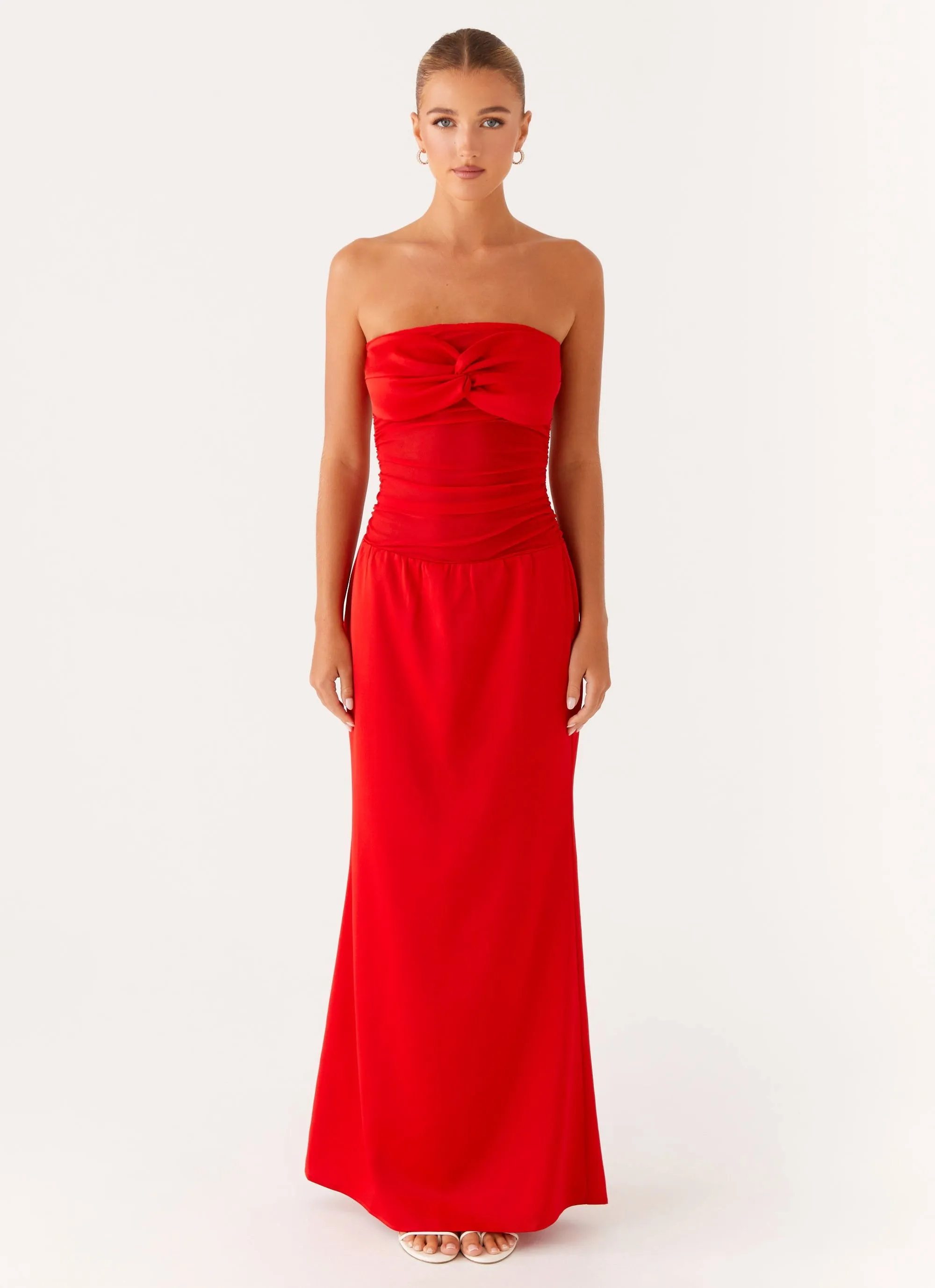 Bold Movement Rewind Maxi Dress - Tangerine