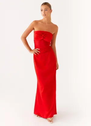 Rewind Maxi Dress - Tangerine Smart Glide