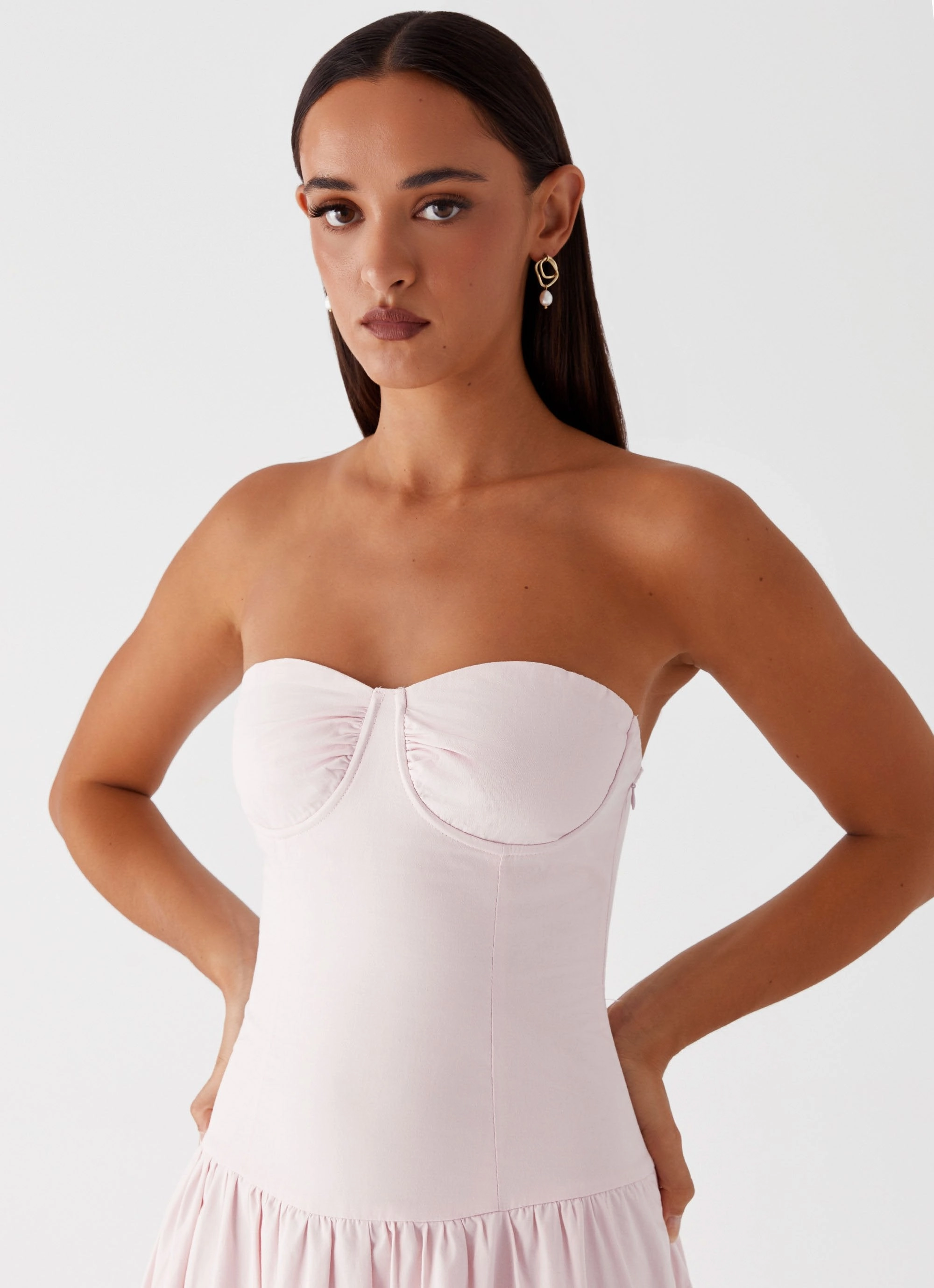 Starla Maxi Dress - Pink Luxury Feel