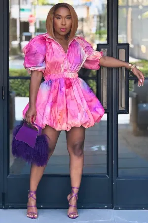 Cynthia Bubble Pop Statement Dress Daily Mood Color Soft