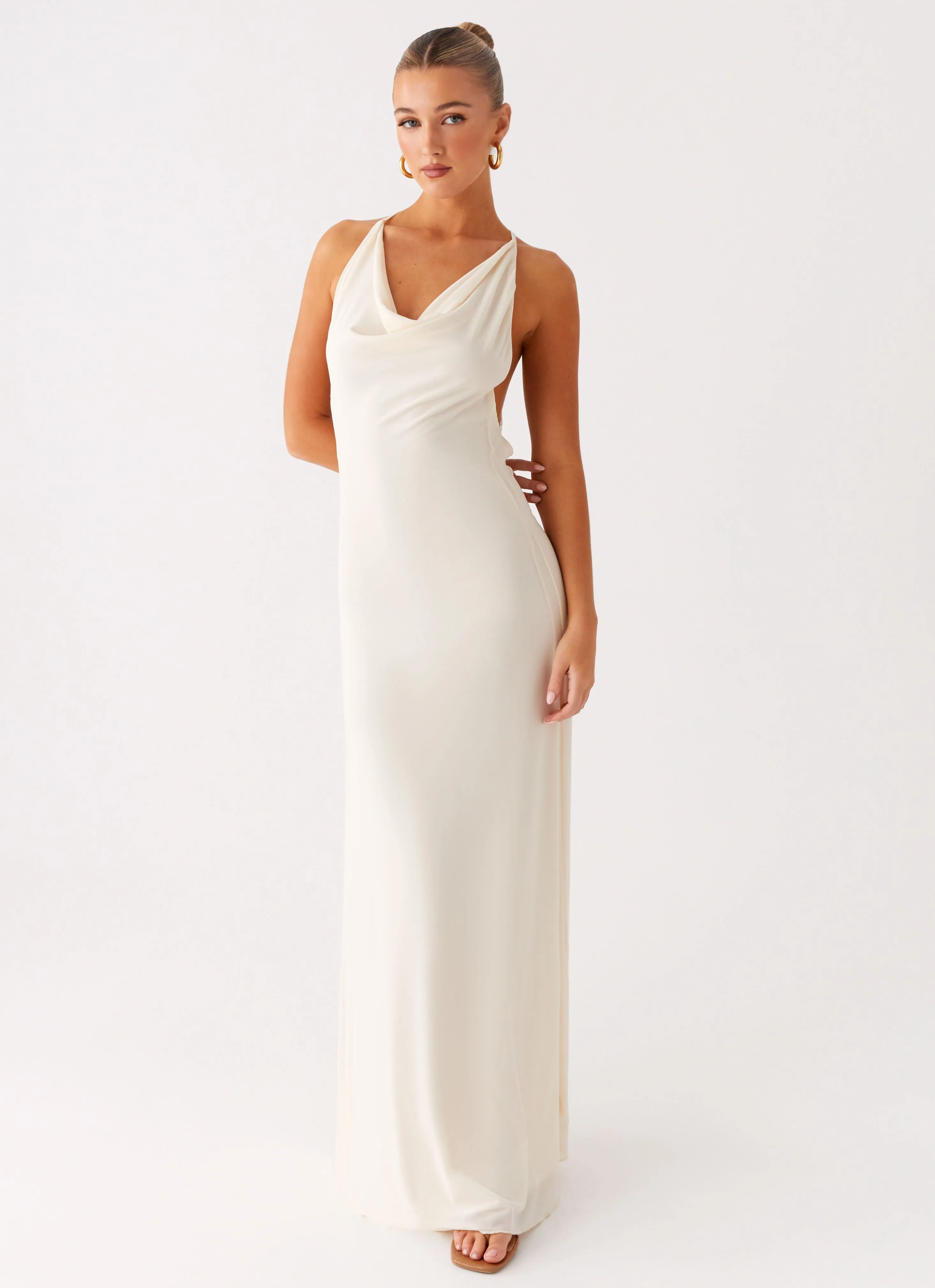 Comfort Layer Dahliana Maxi Dress - Off White