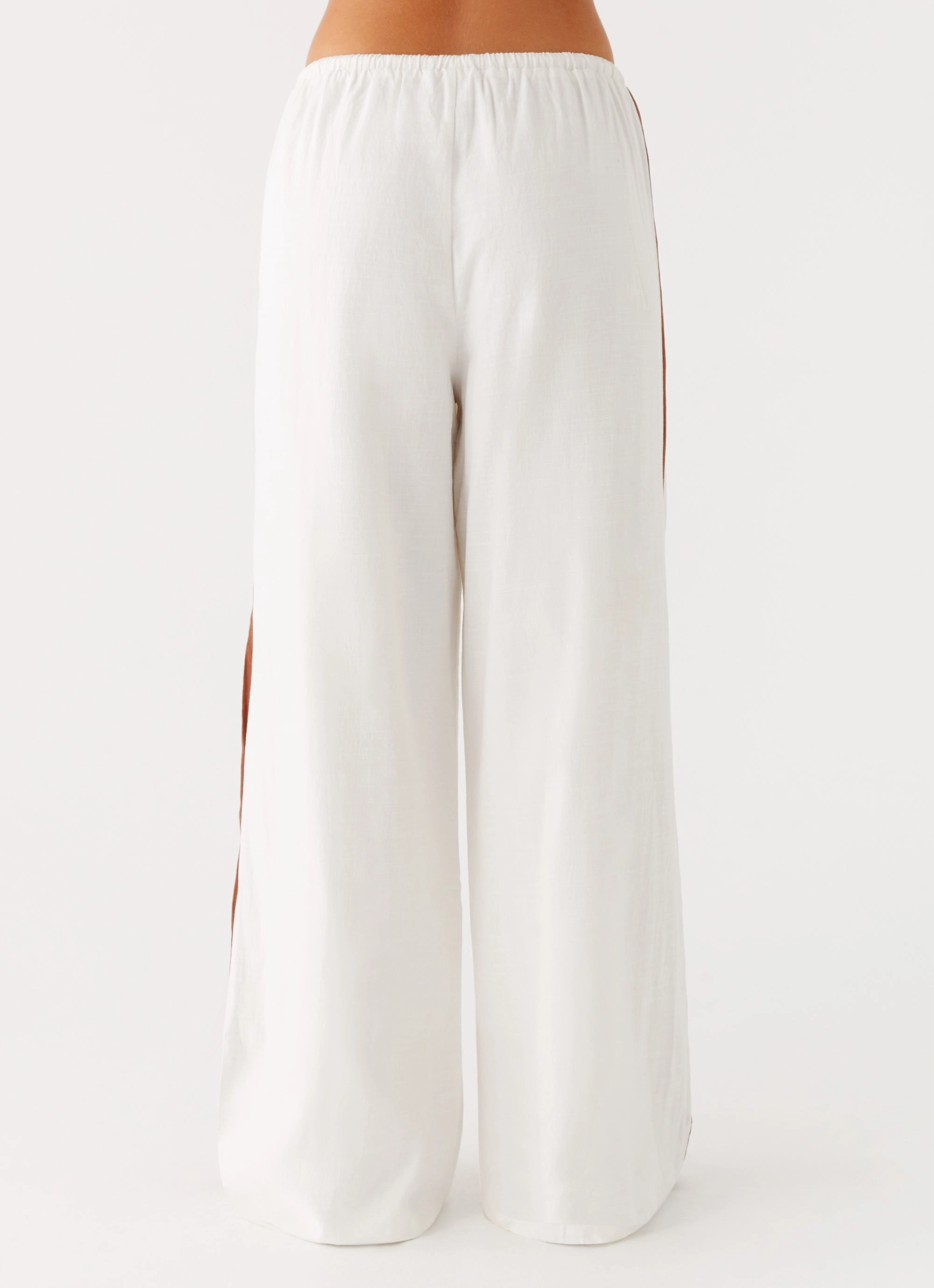 Movement Comfort Dalida Linen Pants - Ivory