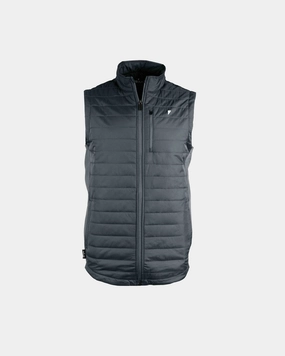 Dark Gray Puff Vest Anti Static Inner Layer Outdoor Adventure Wear