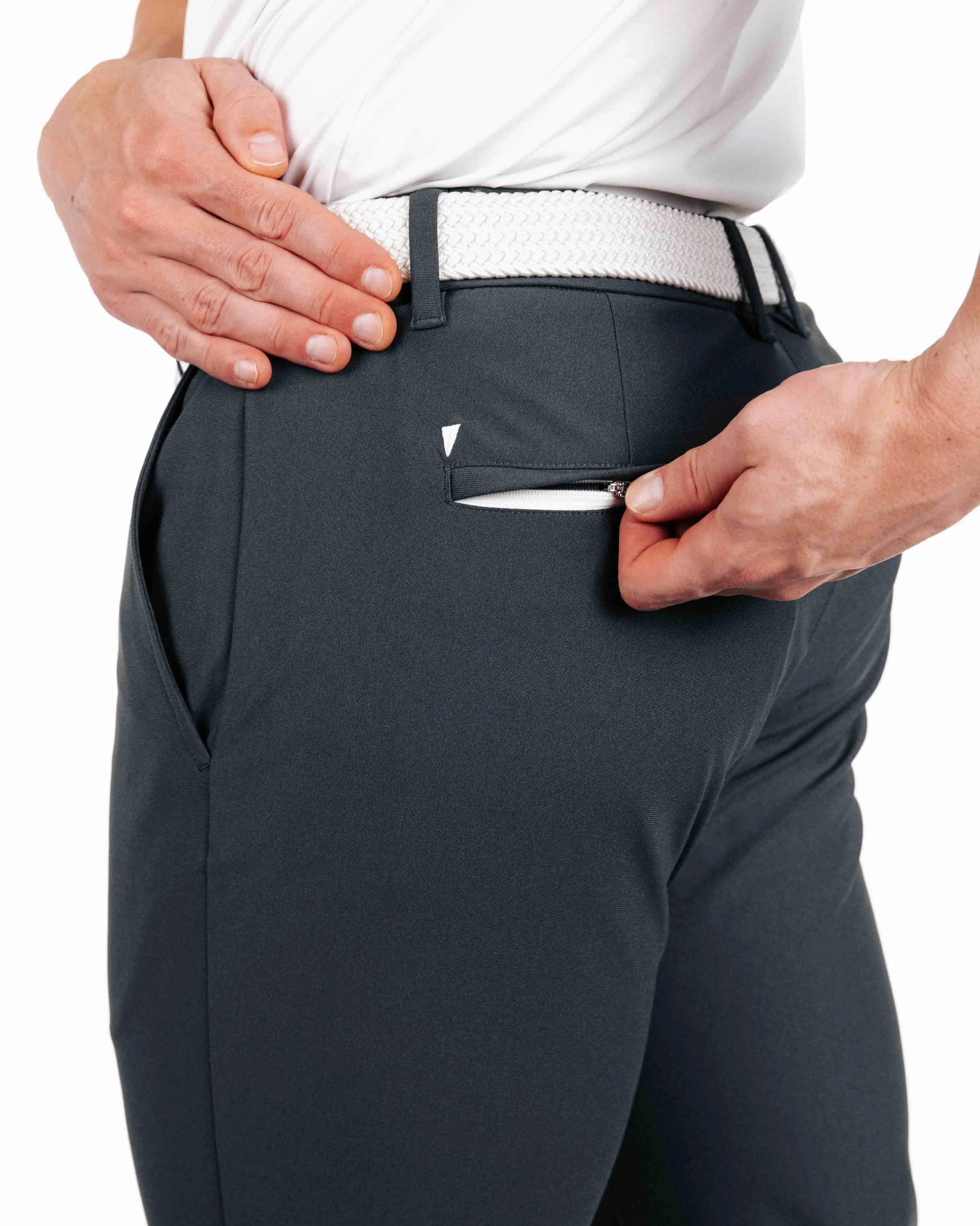 Comfort Wear Fit Dark Gray Traditional Pants