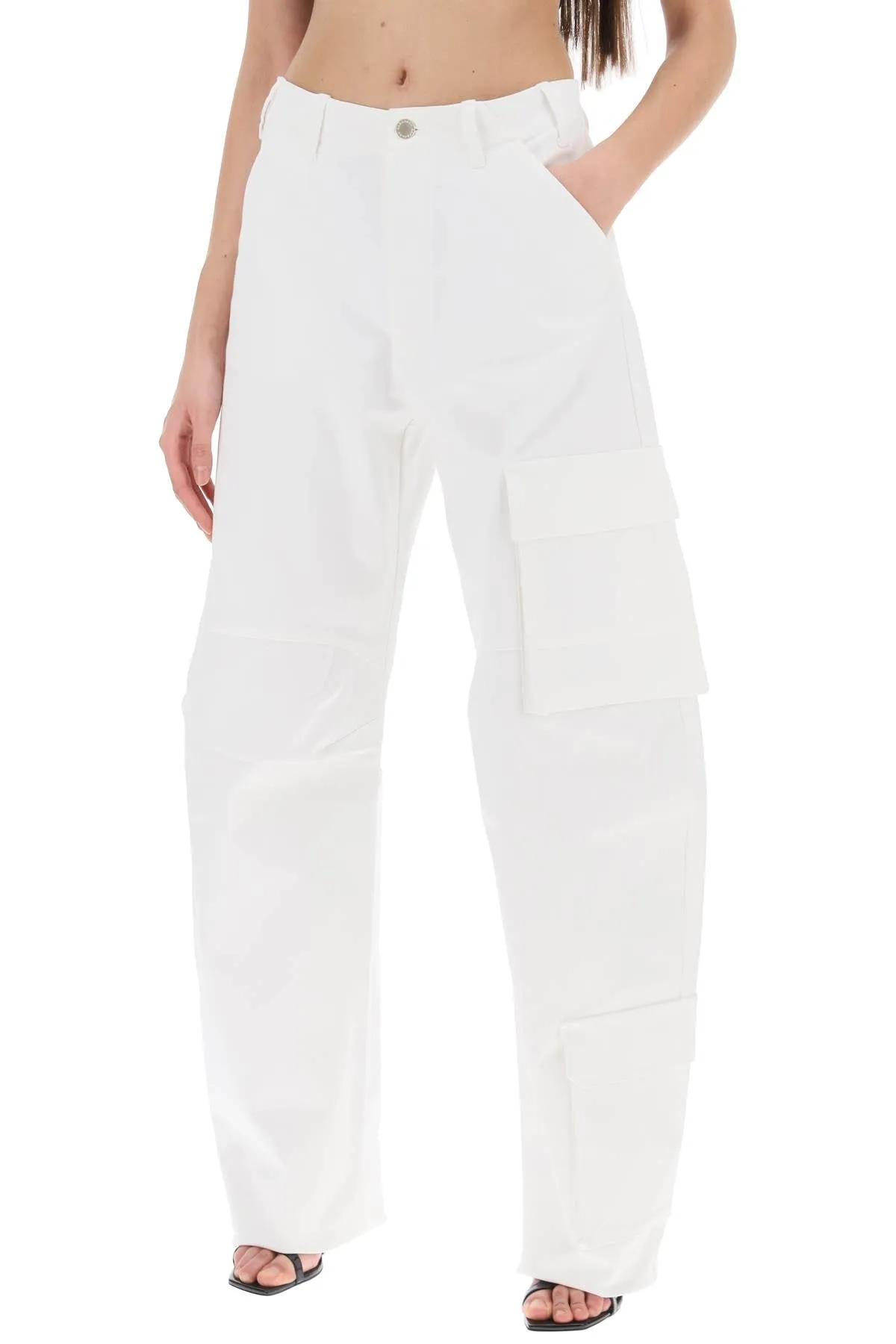 Darkpark rose cargo pants WTR54 FAC06 WHITE