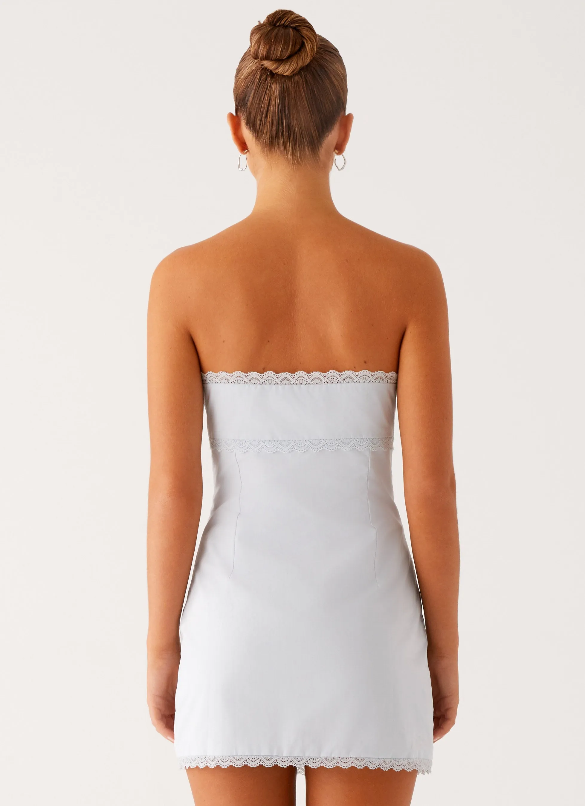 Street Casual Cala Mini Dress - Blue