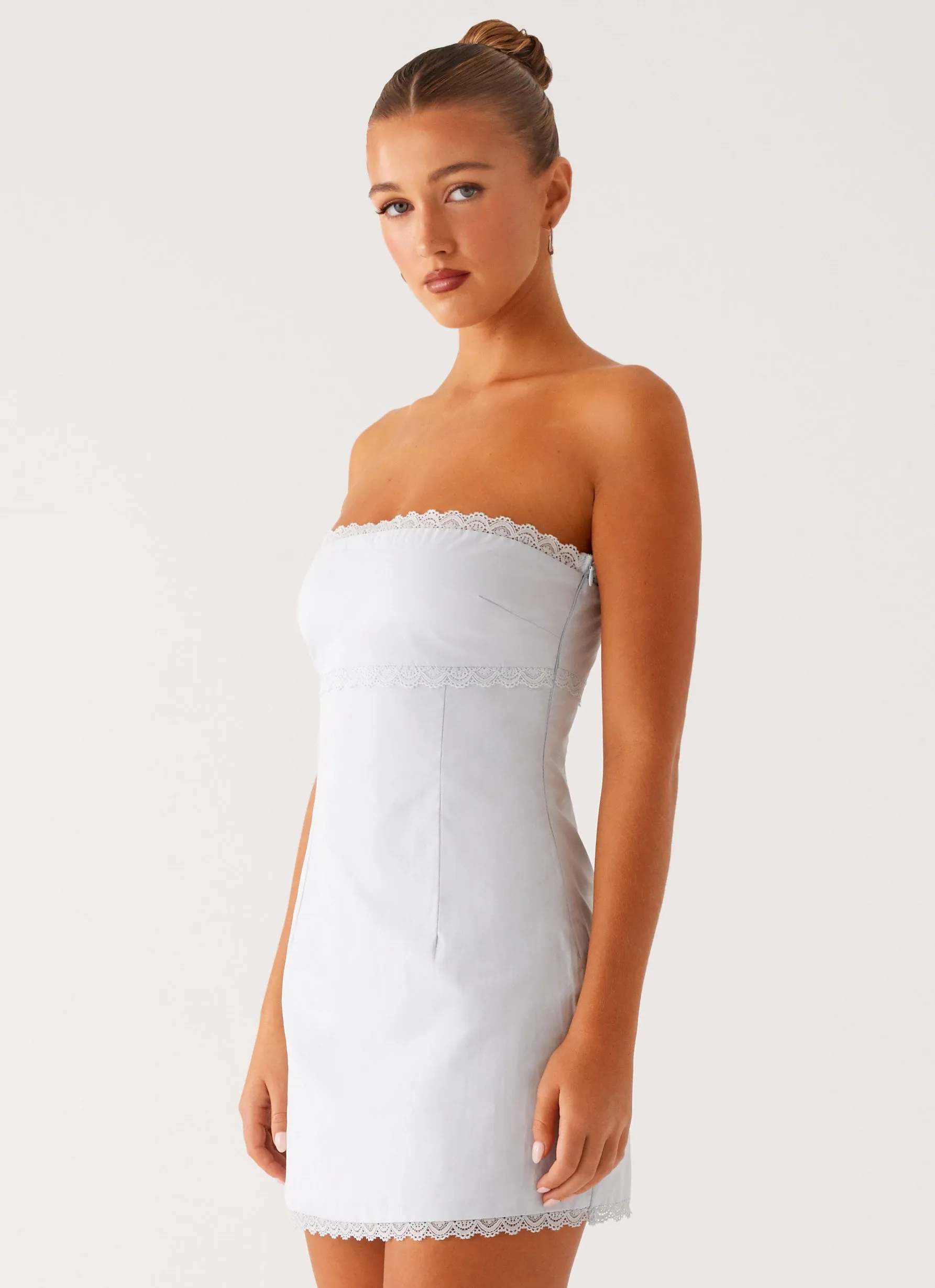 Cala Mini Dress - Blue Sophisticated and Relaxed