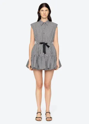 SEA NY Neci Gingham Bubble Dress Artistic Edge Photo Glow