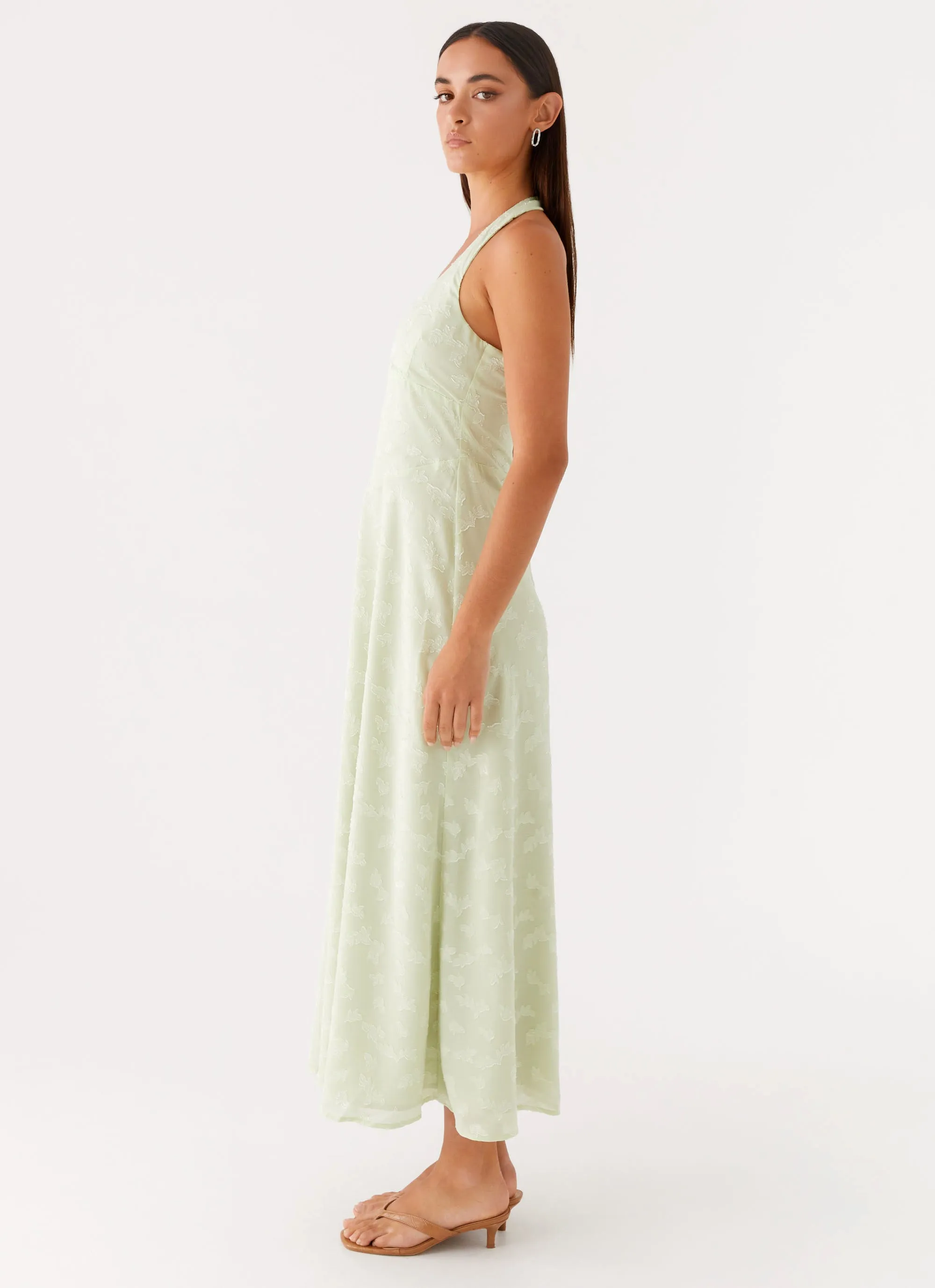 All-season Francesca Midi Dress - Sage