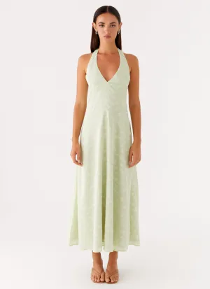 Clean Tone Francesca Midi Dress - Sage