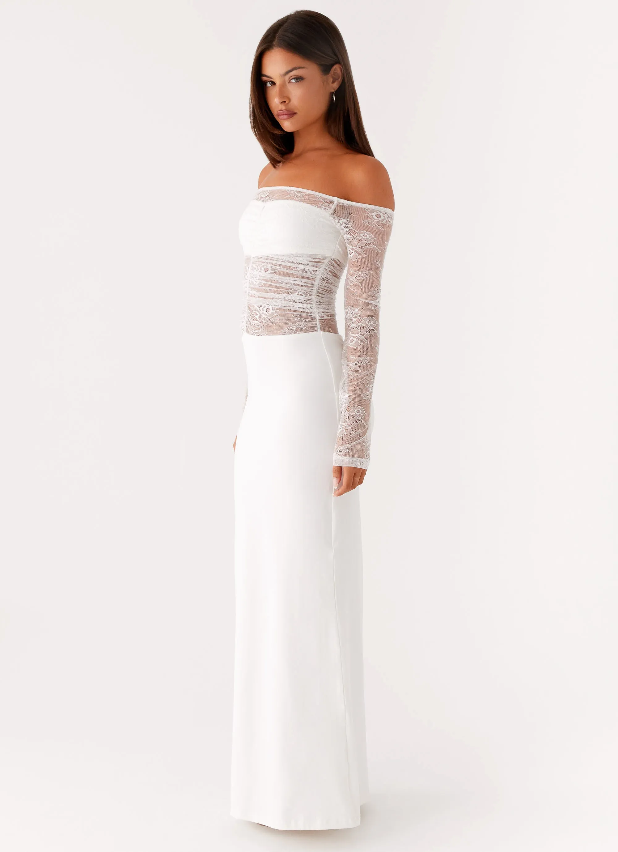 Event Mood Avi Maxi Dress - White