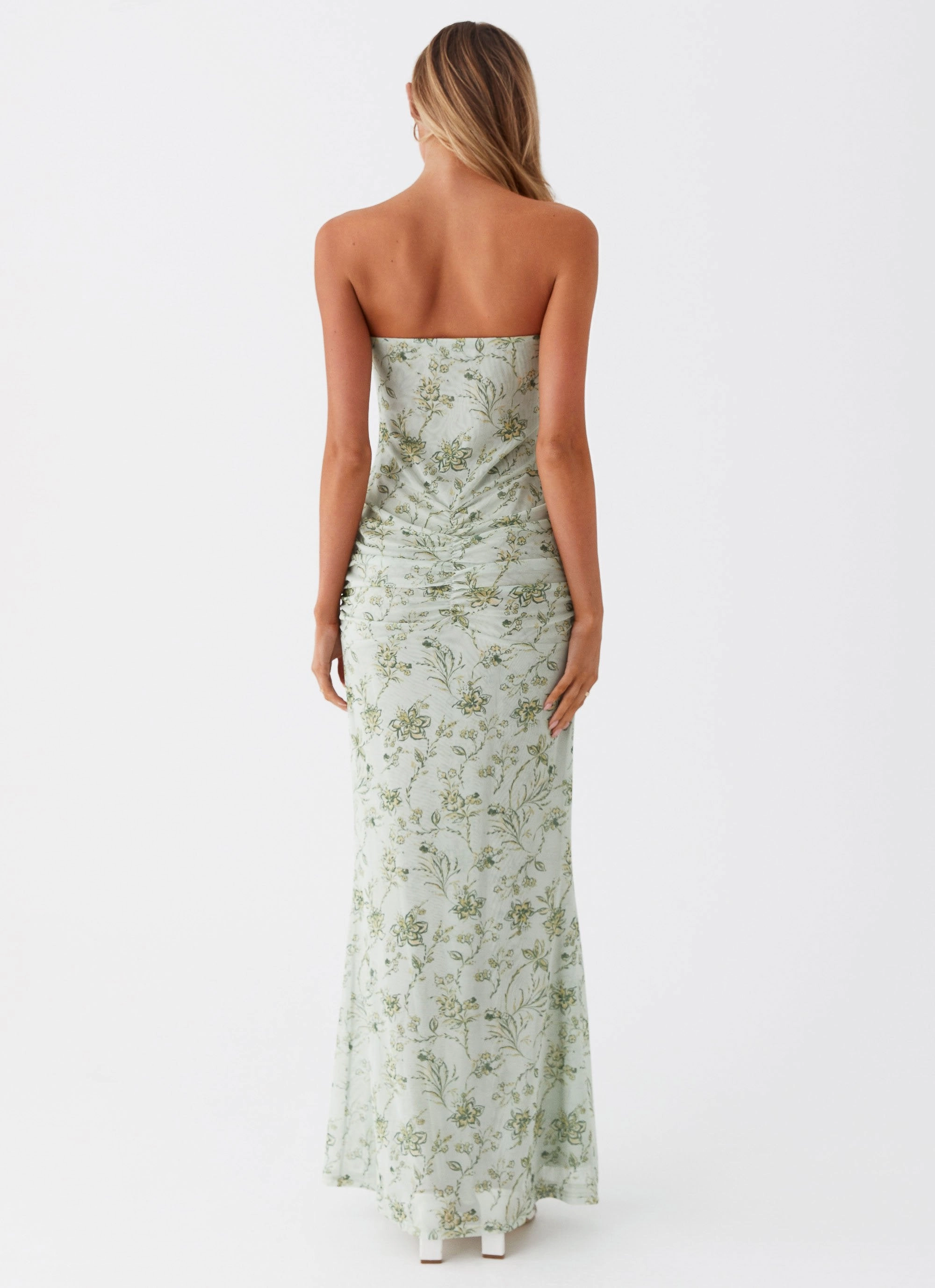 Flattering bodycon dress urban vibe Dearest Maxi Dress - Sage Floral