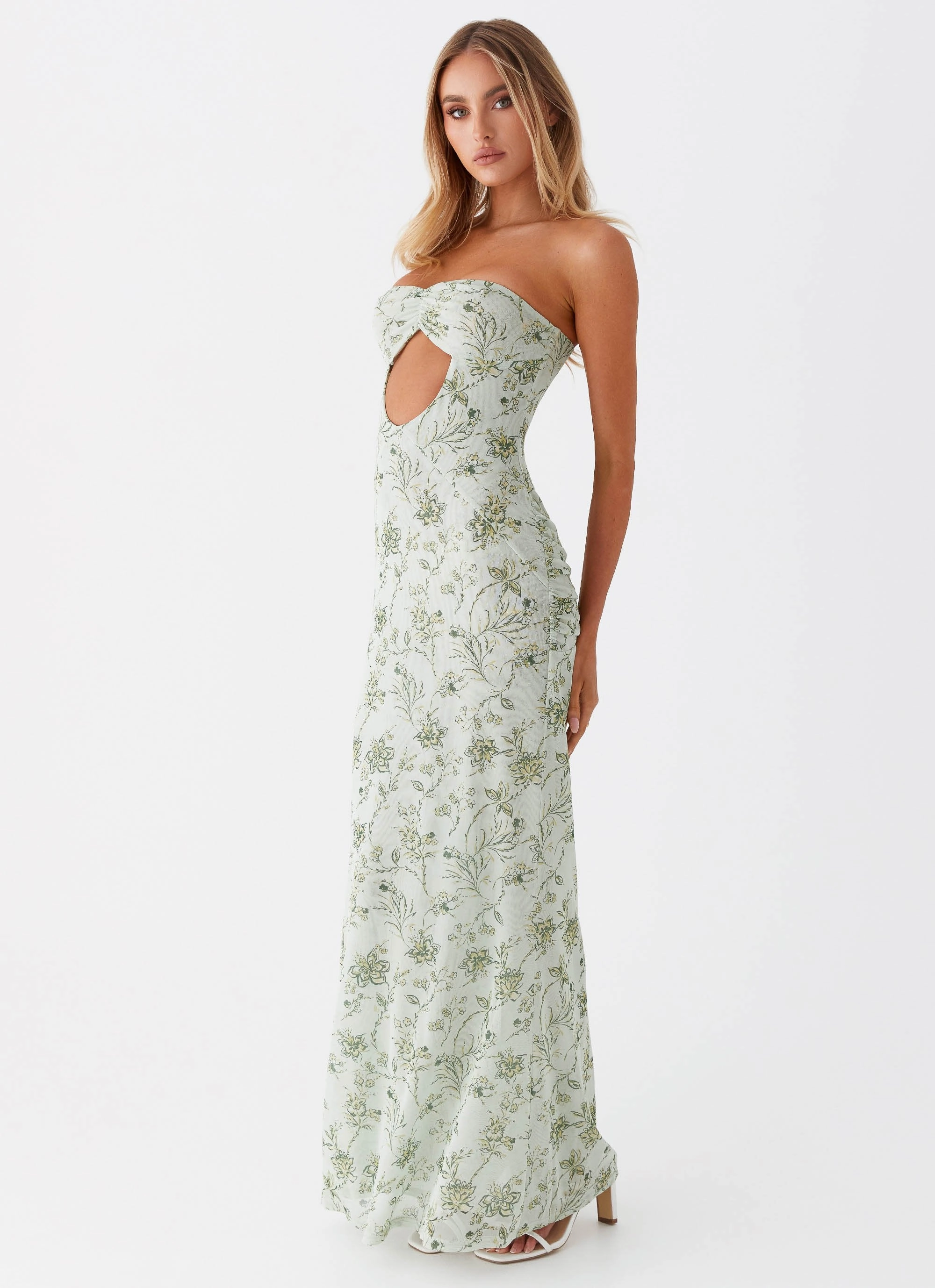 Dearest Maxi Dress - Sage Floral Everyday Comfort Wear