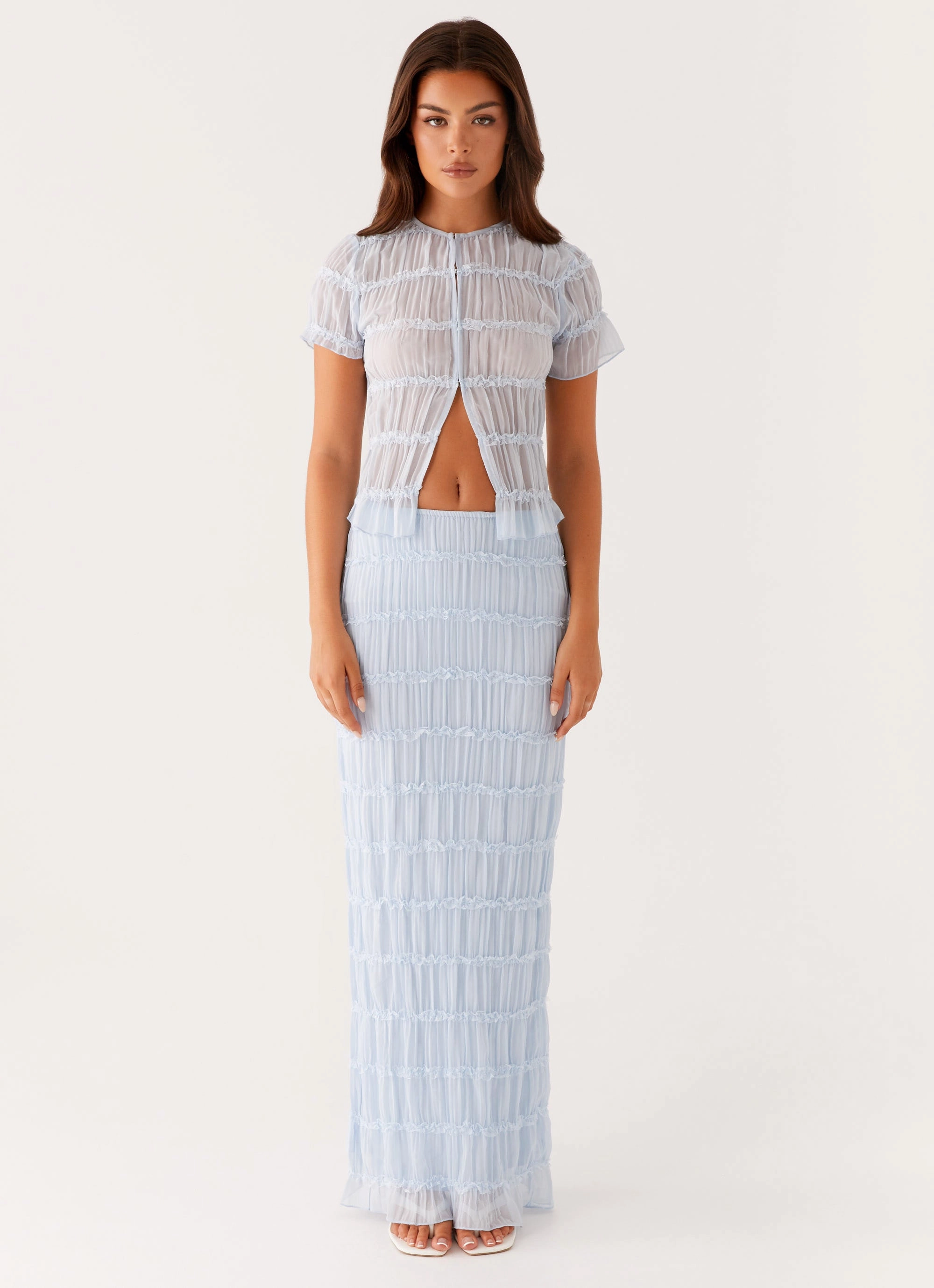 FlexibleSole Stretch Fit Daydreaming Top - Blue