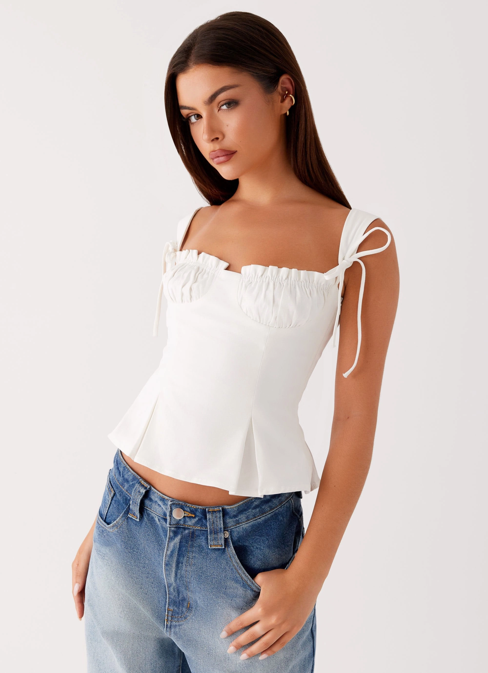 Daydreams Top - White EcoCertified