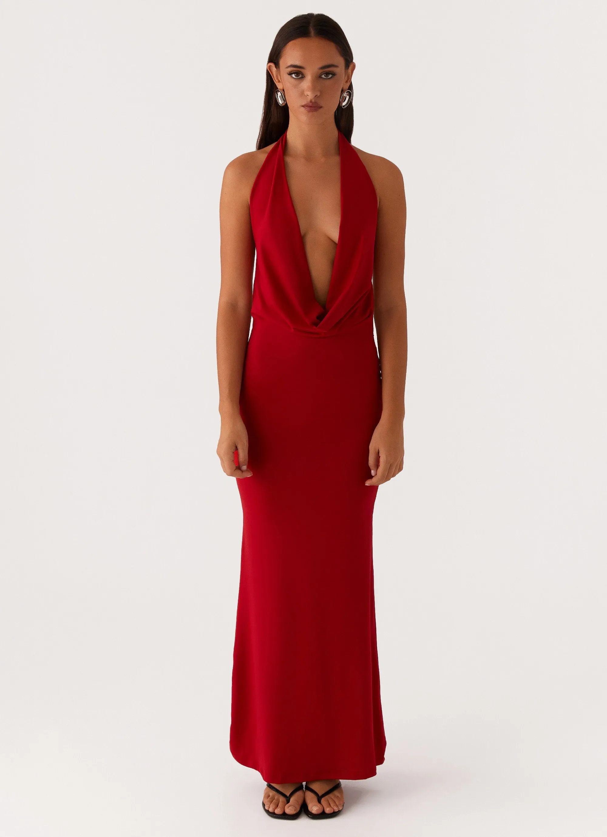 Dedicated Maxi Dress - Red Breeze Grace Dress-Up Style
