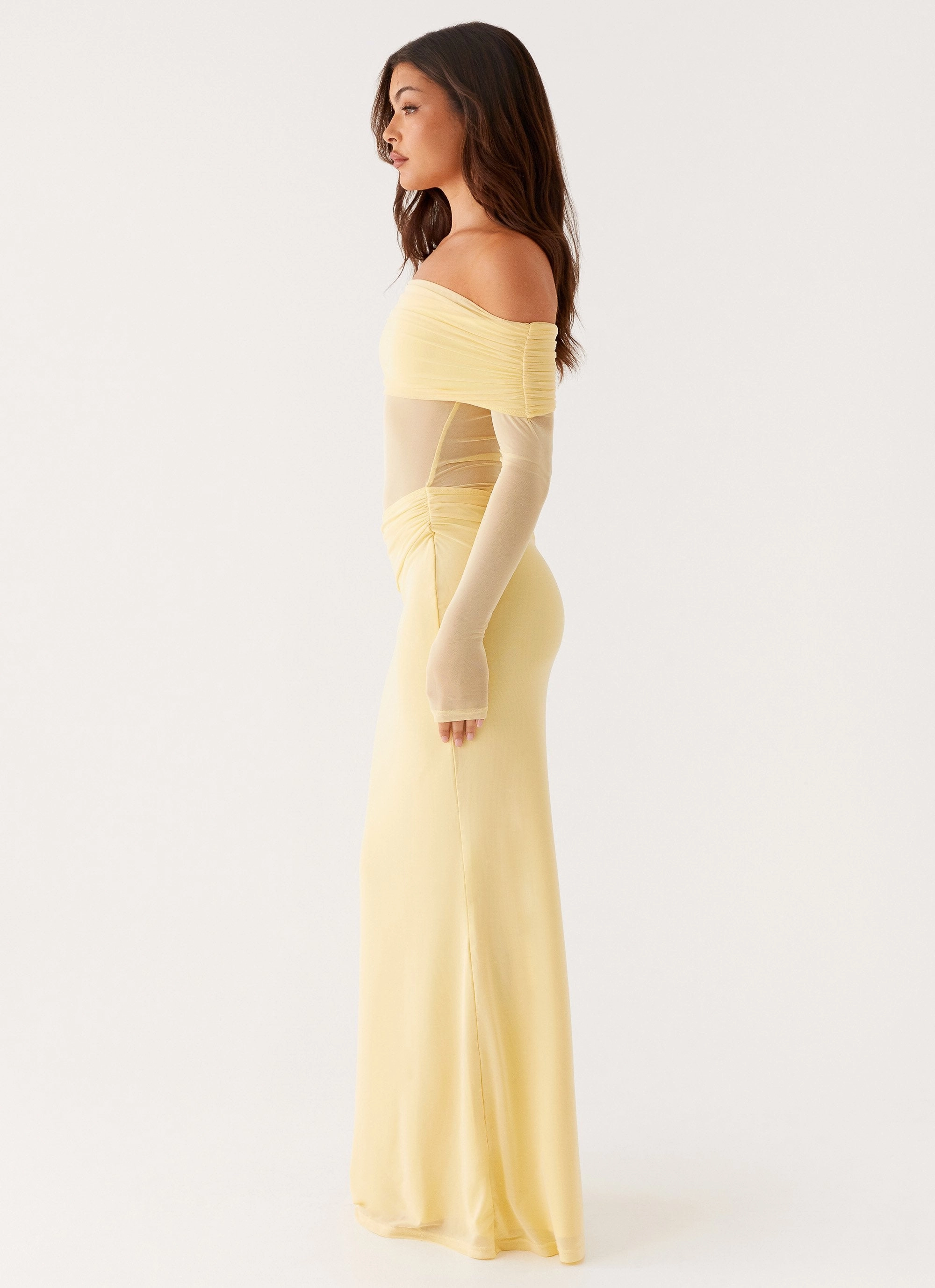 Emery Maxi Dress - Yellow Midnight Mood