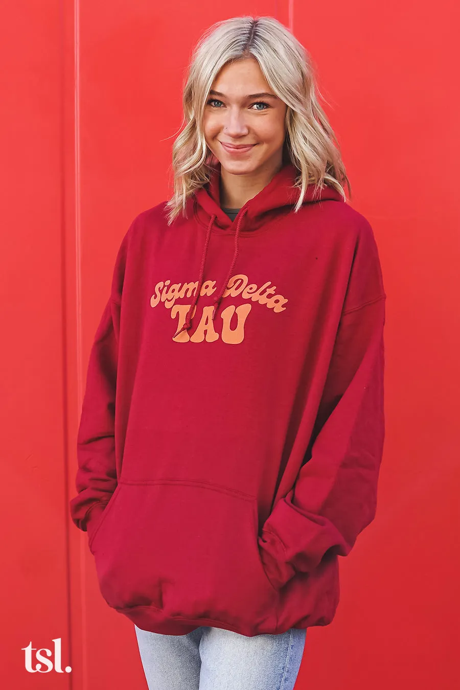 Delta Zeta Vintage Hippie Hoodie