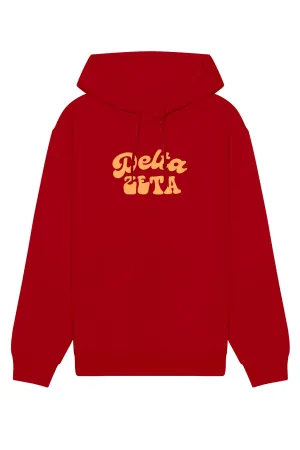 Delta Zeta Vintage Hippie Hoodie