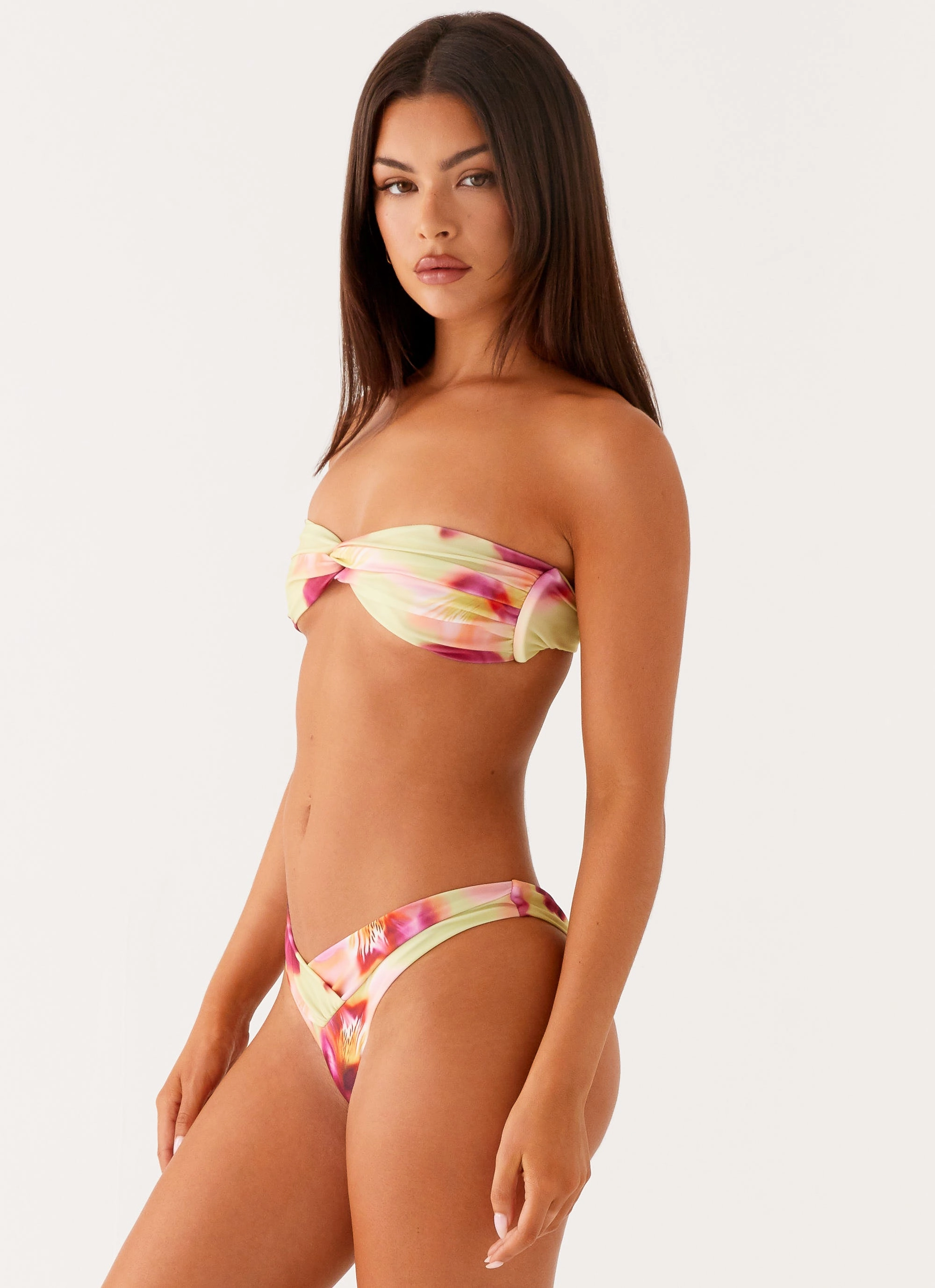 Delta Bikini Bottoms - Green Tropical Attitude hair salon