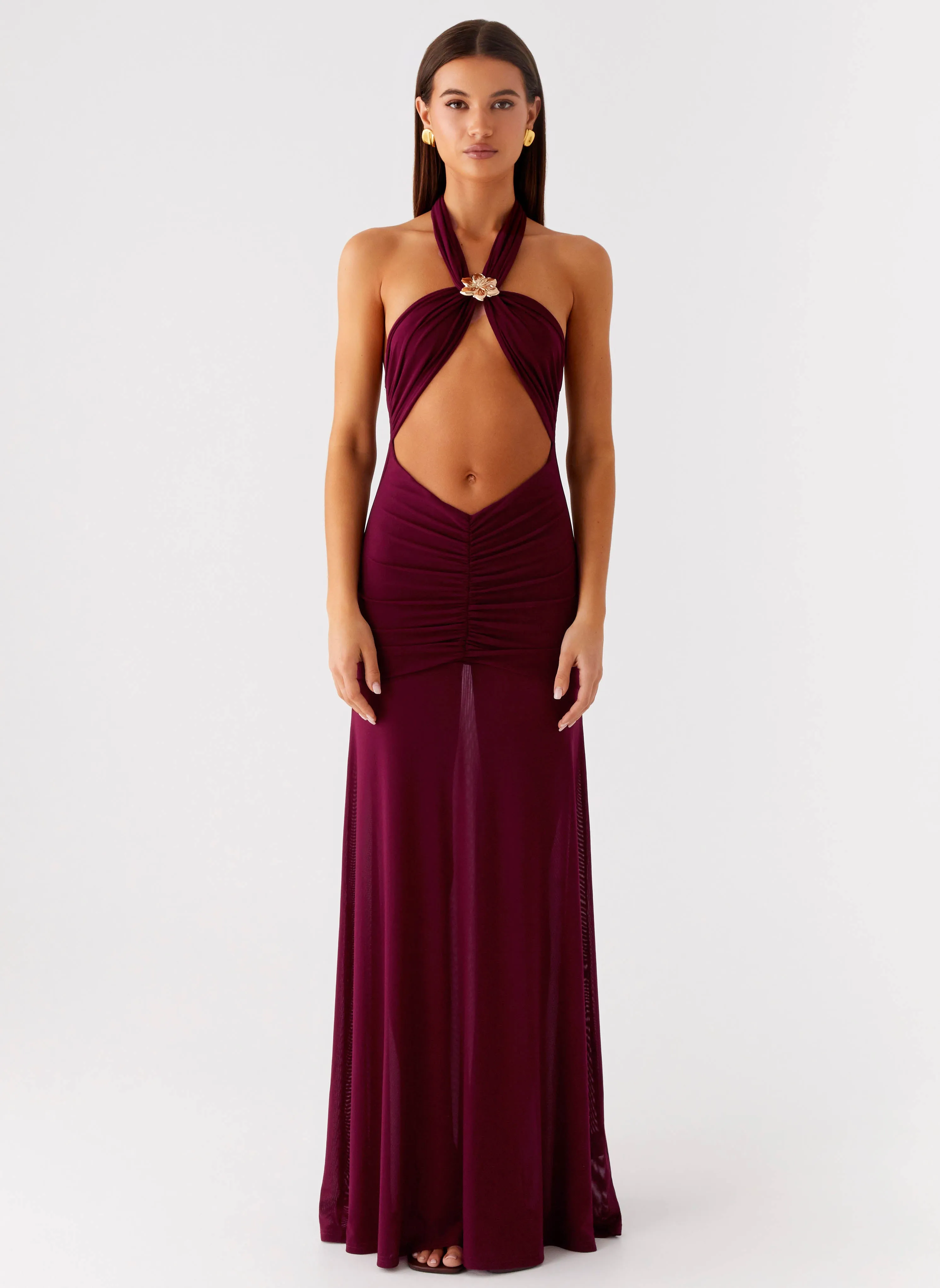 Bold Style Chill Vibes Deltina Maxi Dress - Boysenberry