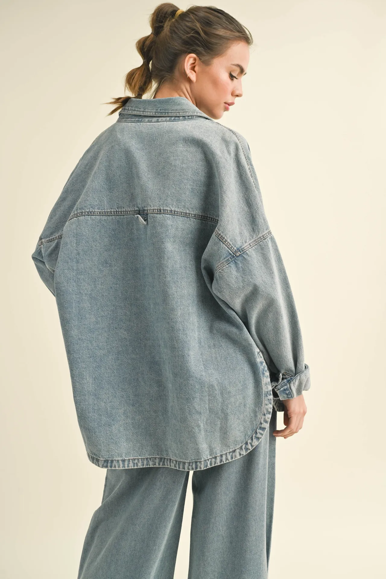 Denim Button Down
