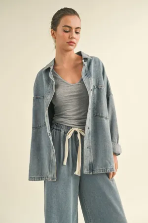 Denim Button Down