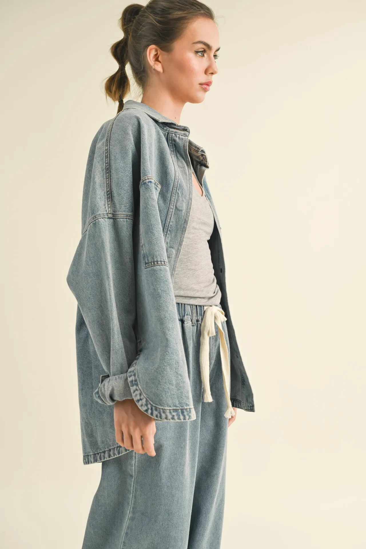 Denim Button Down