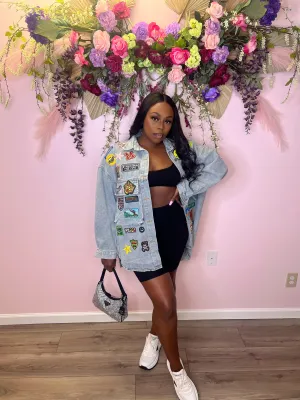 Denim Patch Jacket