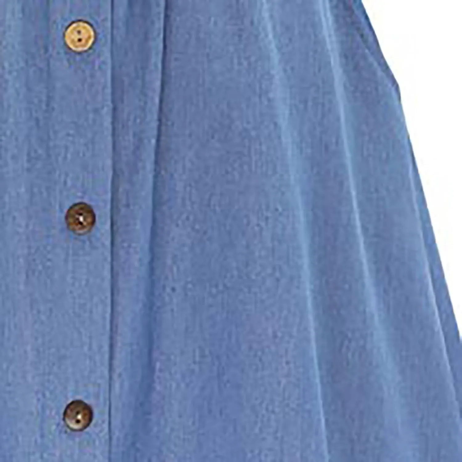 Denim Skirt for Women Elastic High Waist Button Front A Line Skirt Knee Length Stretchy Flared Flowy Skirts