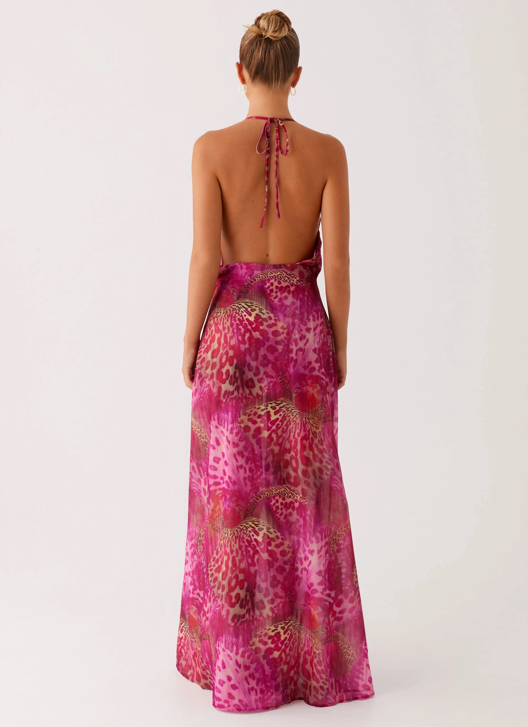 AdjustableStraps Chill Detail Fantasy Maxi Dress - Lavender Lagoon