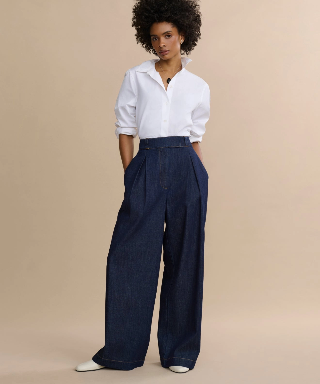 Light Shape Core Stretch Denim Newport Trouser